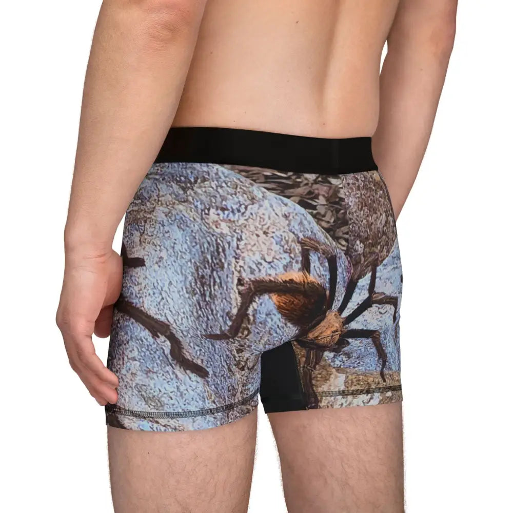 ’Arachnid Attack’ Men’s Boxers: 🕷️ Embrace Your Inner Spider-Dude! - All Over Prints