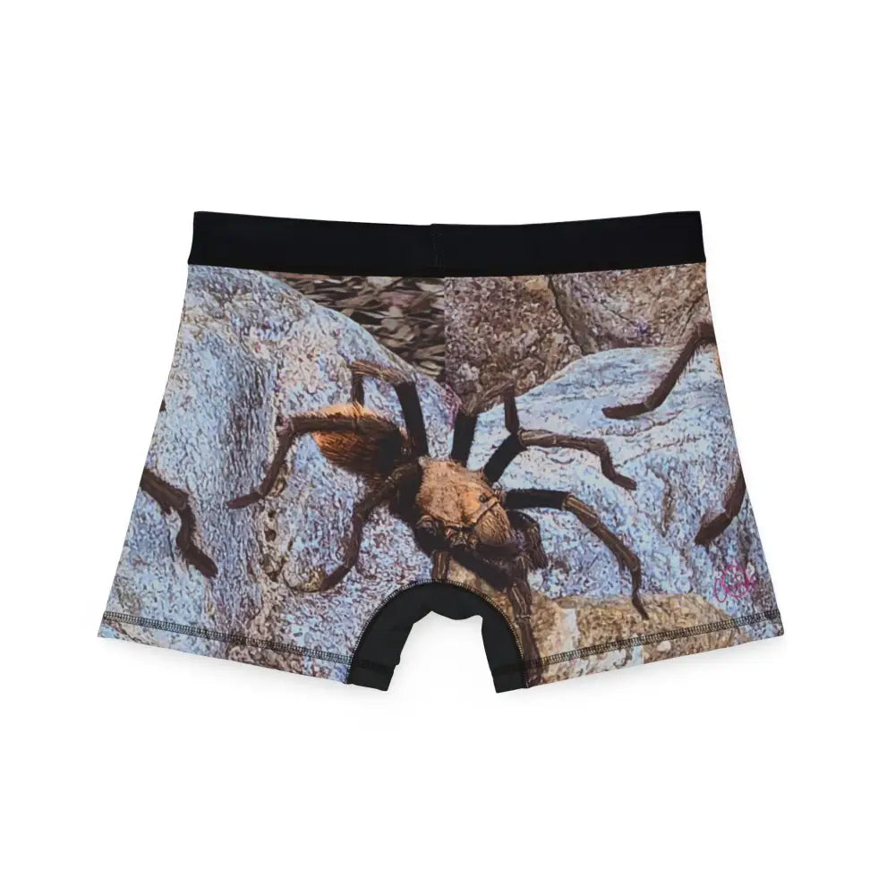 ’Arachnid Attack’ Men’s Boxers: 🕷️ Embrace Your Inner Spider-Dude! - All Over Prints