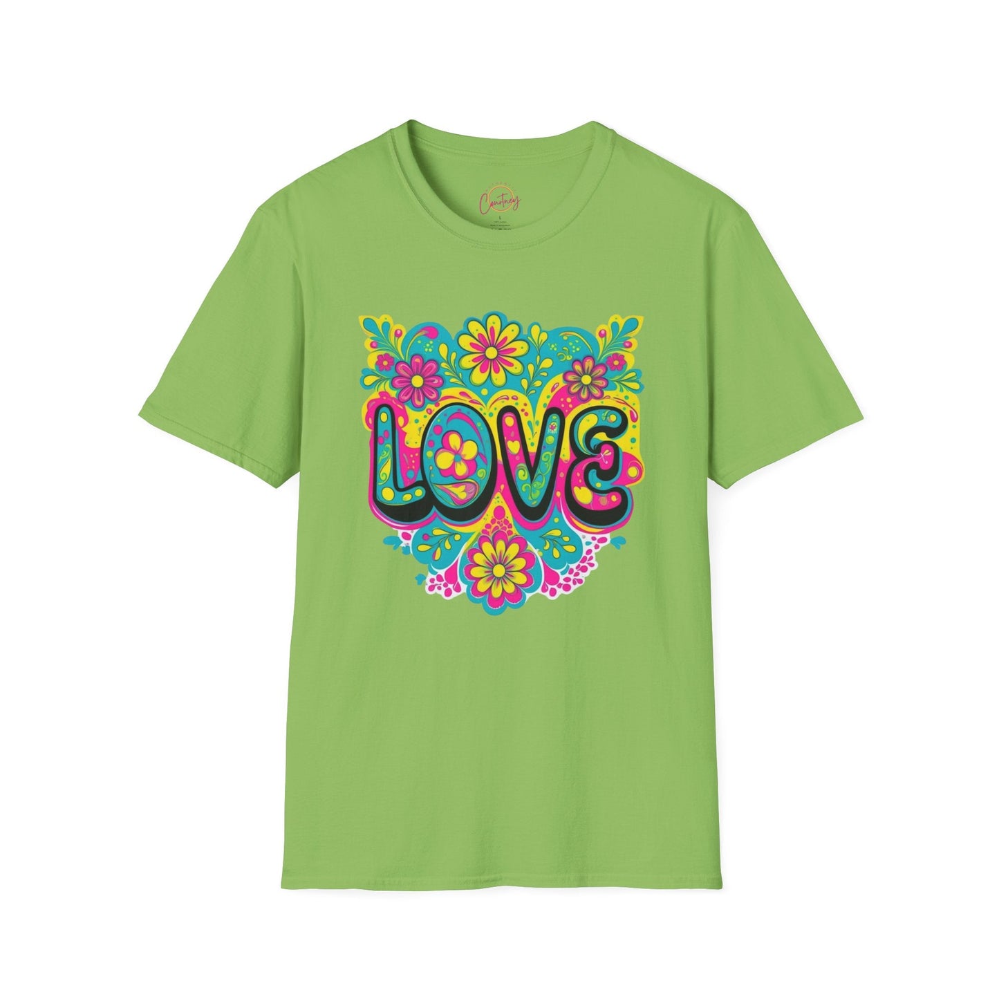 Cosmic Love Explosion Tee Lime / S T Shirt