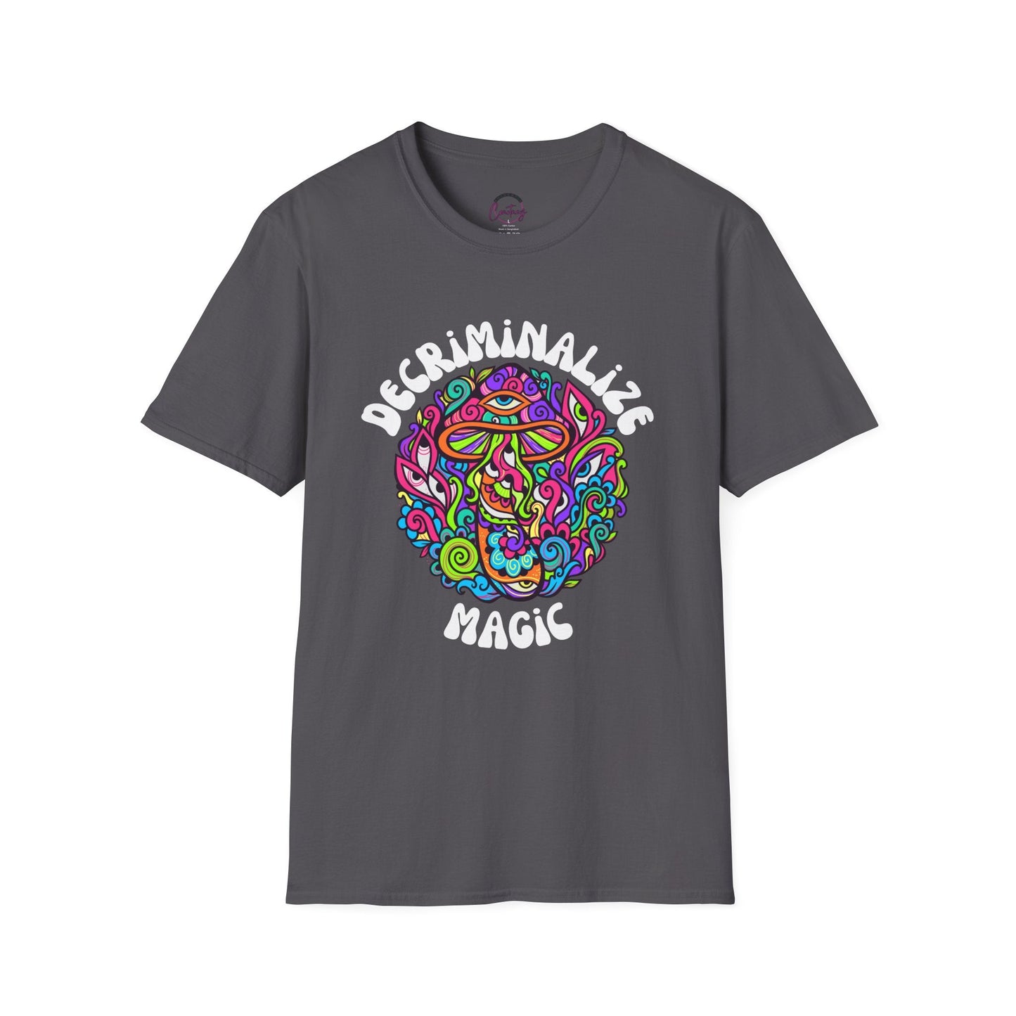 Decriminalize Magic Psychedelic T shirt Legalize Mushrooms Psilocybin Magic Mushroom Tshirt Legalize Magic Mushrooms