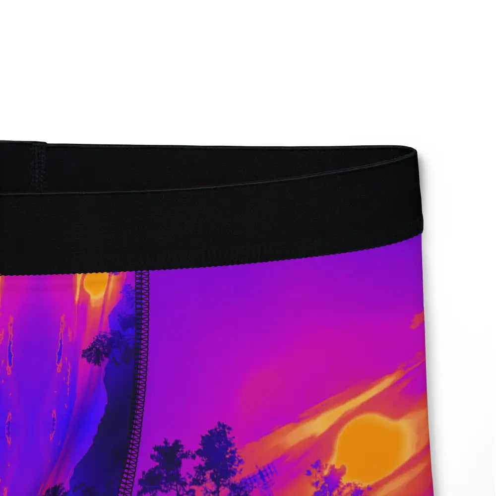 ’Electric Desert’ Technicolor Men’s Boxer Briefs - All Over Prints