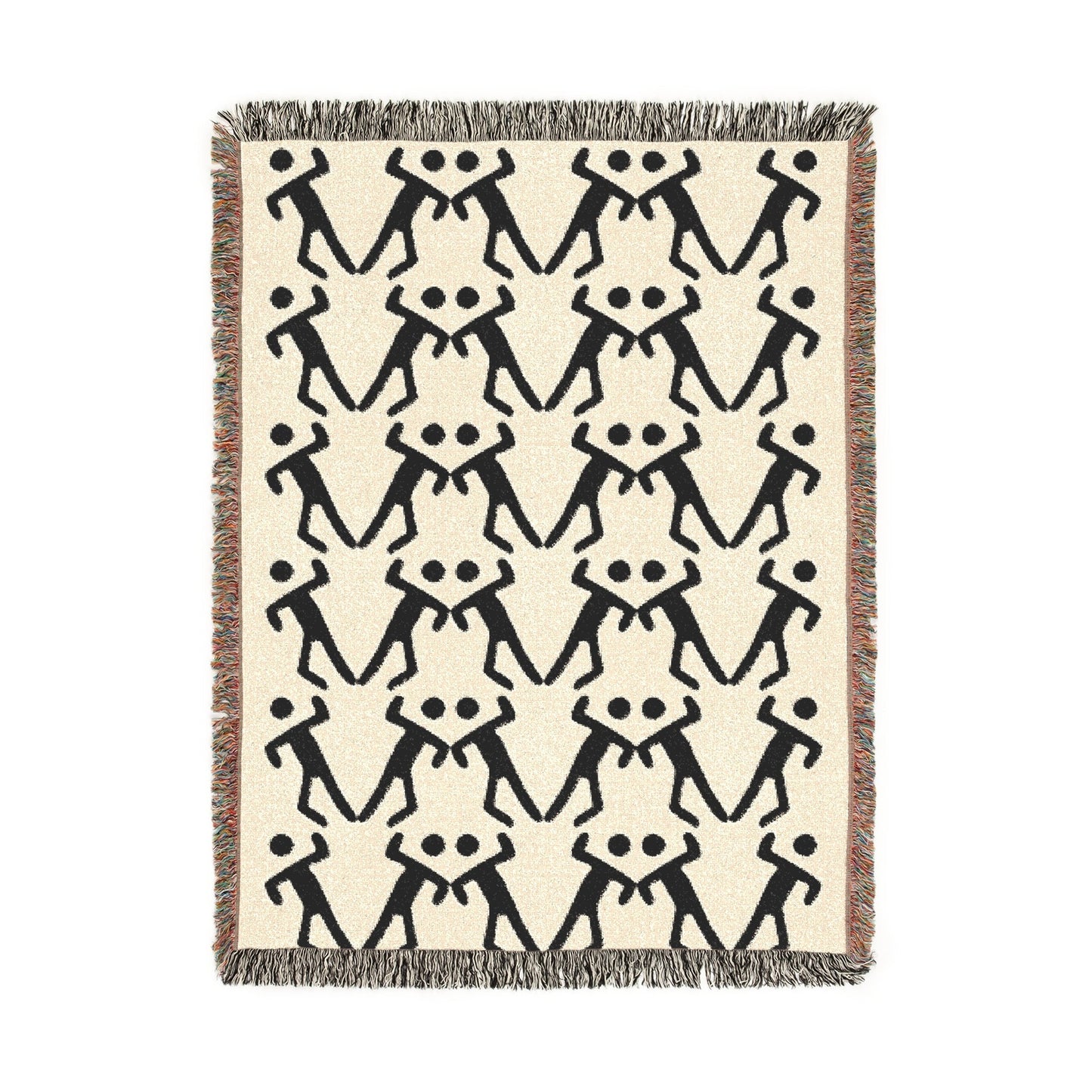 Endless Motion – Woven Blanket Artwork / 80’’ × 60’’ Home Decor