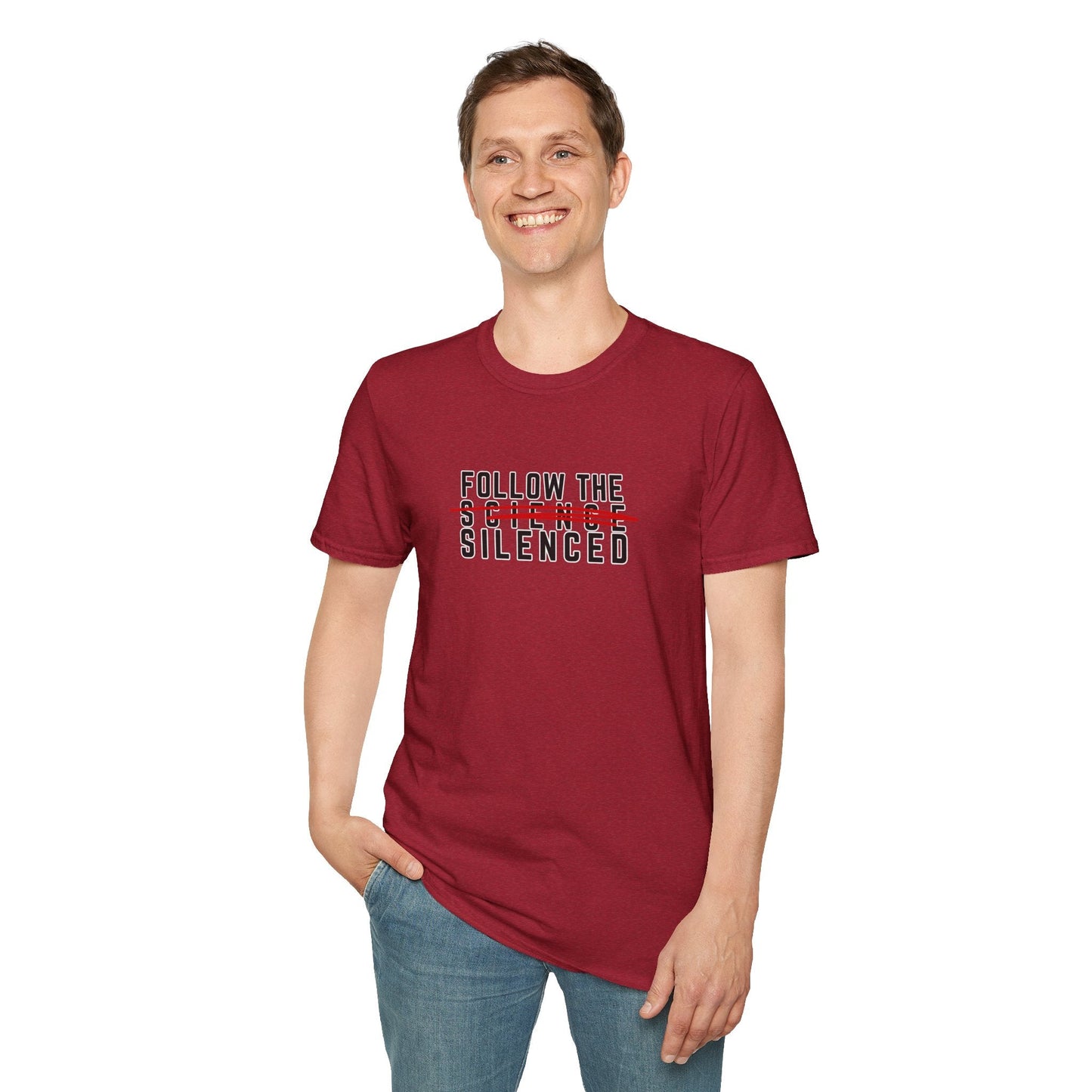 Follow The Silenced Conspiracy T-Shirt | Bold Statement Tee - T-Shirt