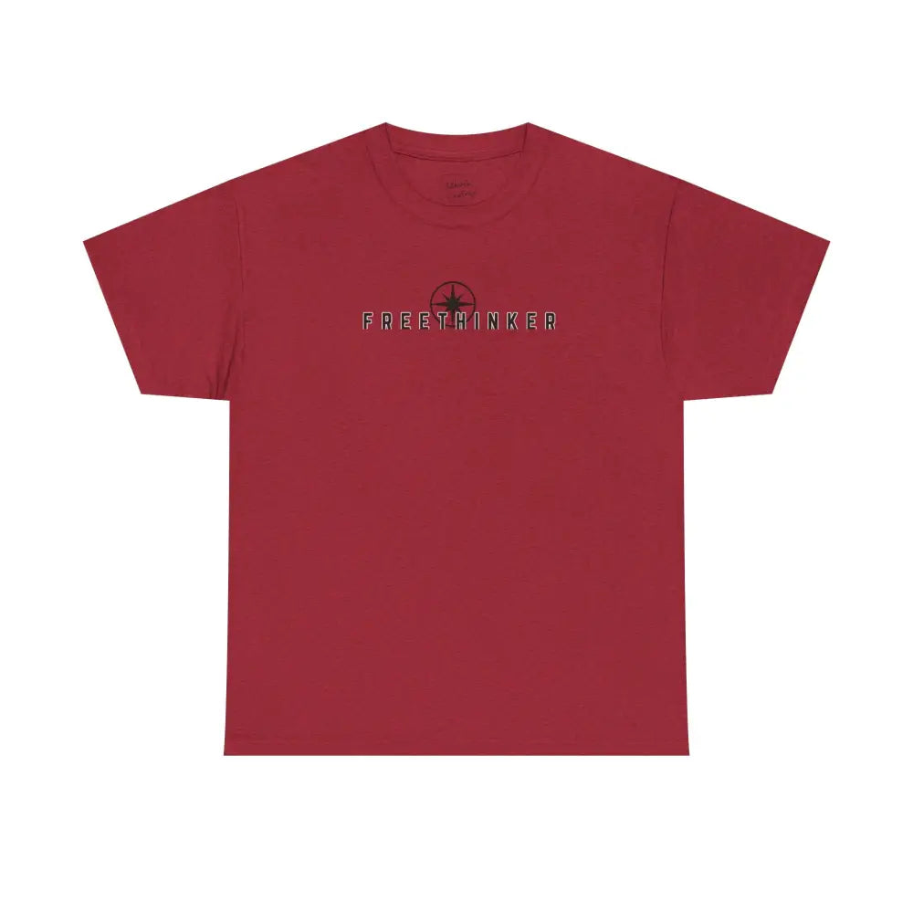 Freethinker T-Shirt version 2 | Bold and Empowering - Antique Cherry Red / S - T-Shirt