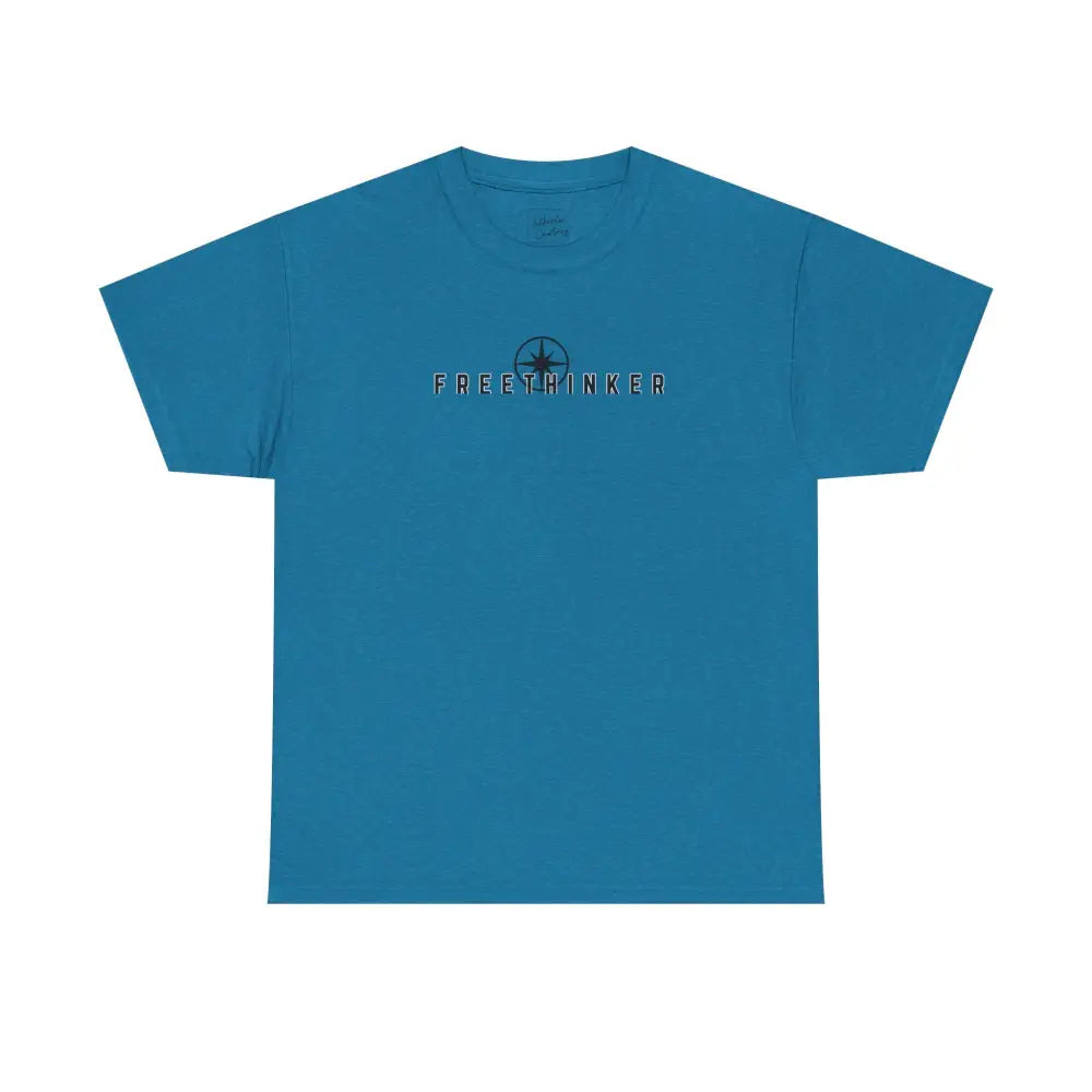 Freethinker T-Shirt version 2 | Bold and Empowering - Antique Sapphire / S - T-Shirt