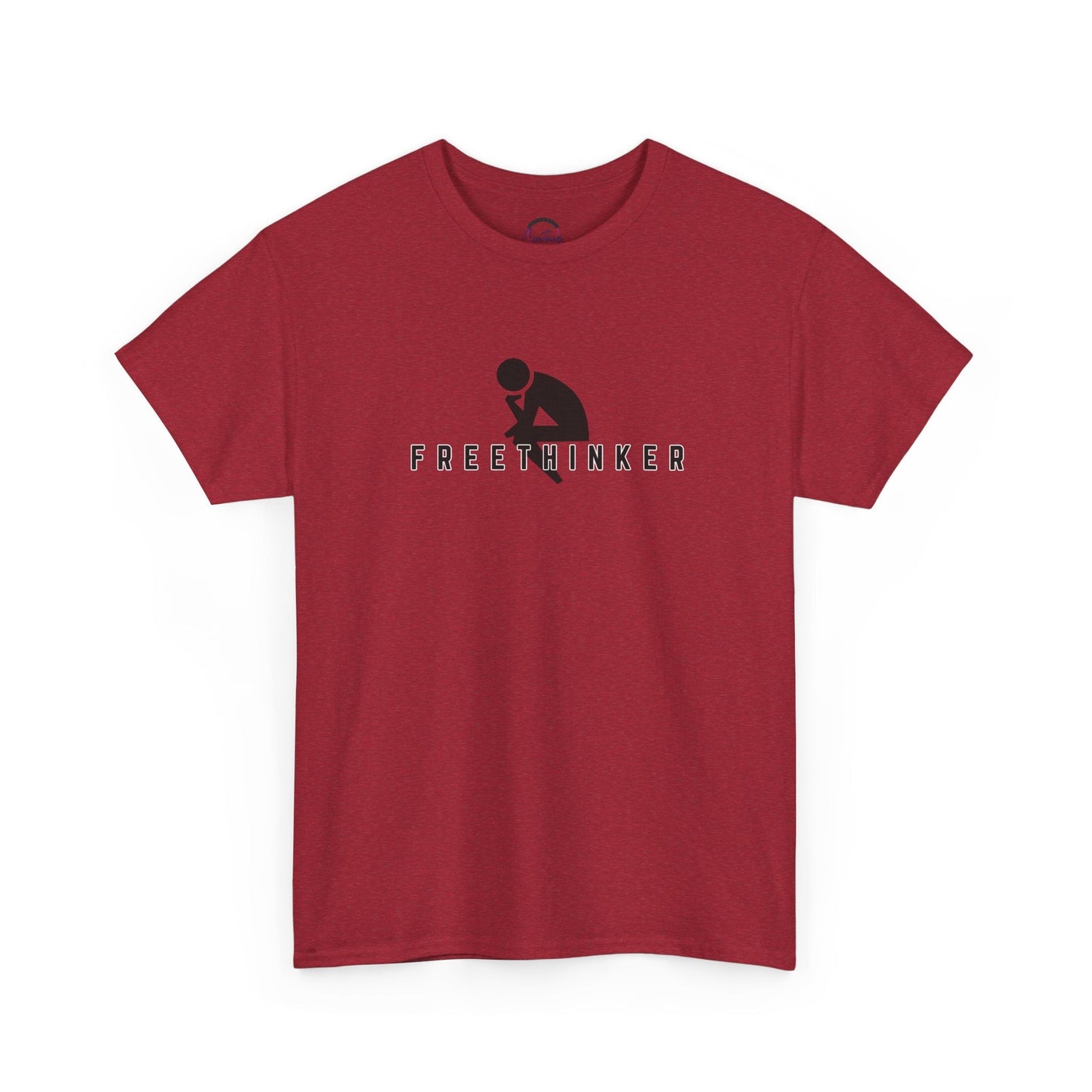 Freethinker TShirt (version 3) | Bold and Empowering Shirt Antique Cherry Red / S T Shirt