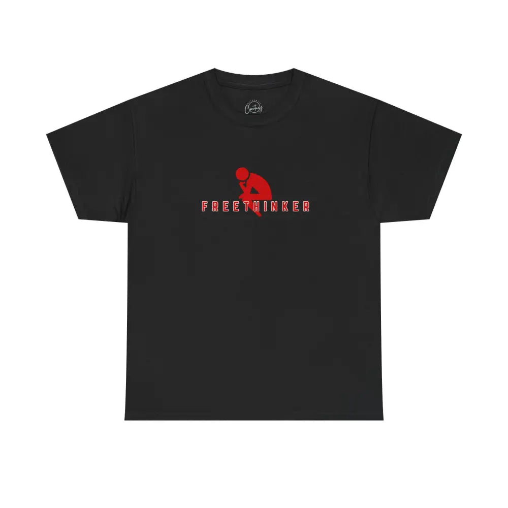 Freethinker Tshirt (Version 4) | Bold and Empowering - Black / S - T-Shirt