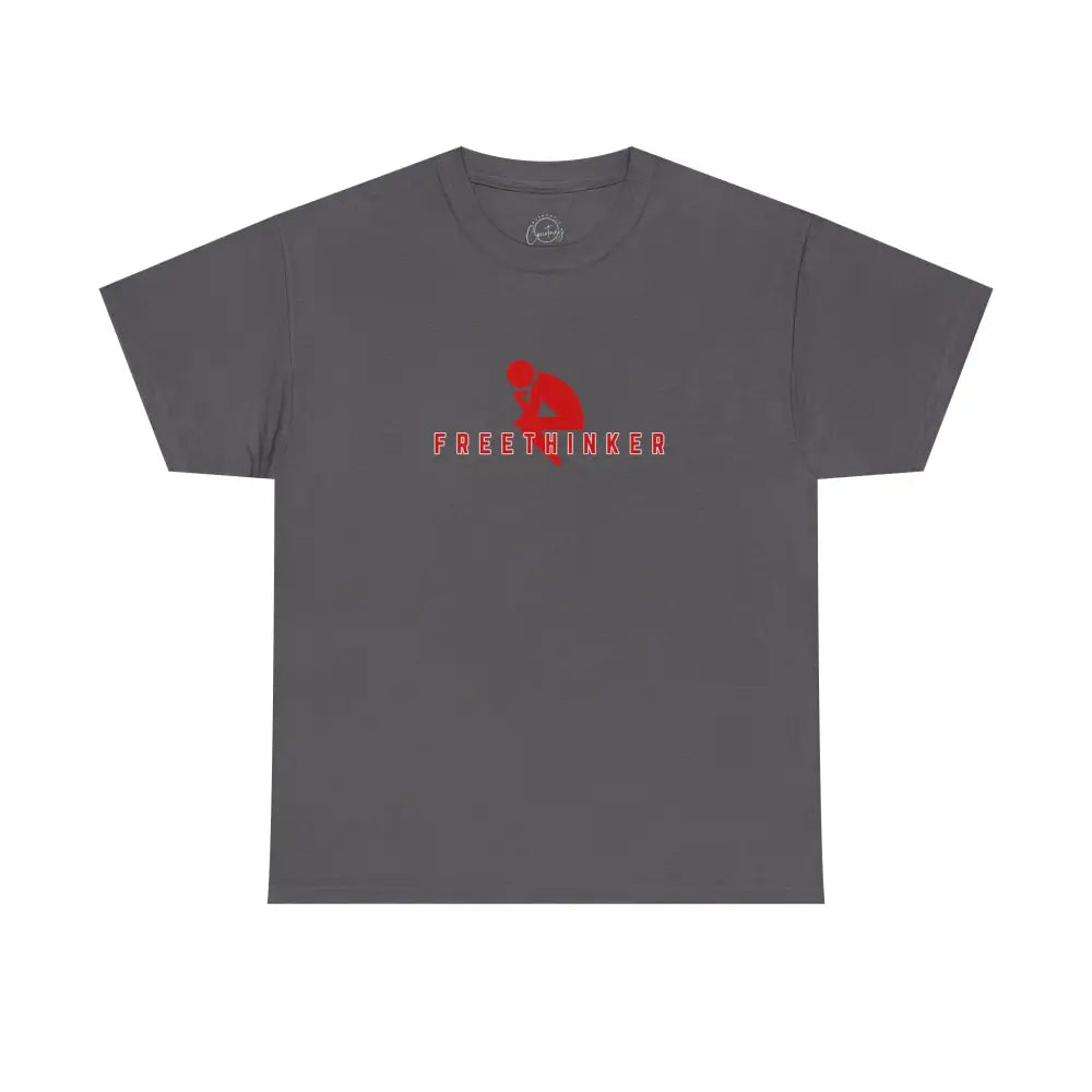 Freethinker Tshirt (Version 4) | Bold and Empowering - Charcoal / S - T-Shirt