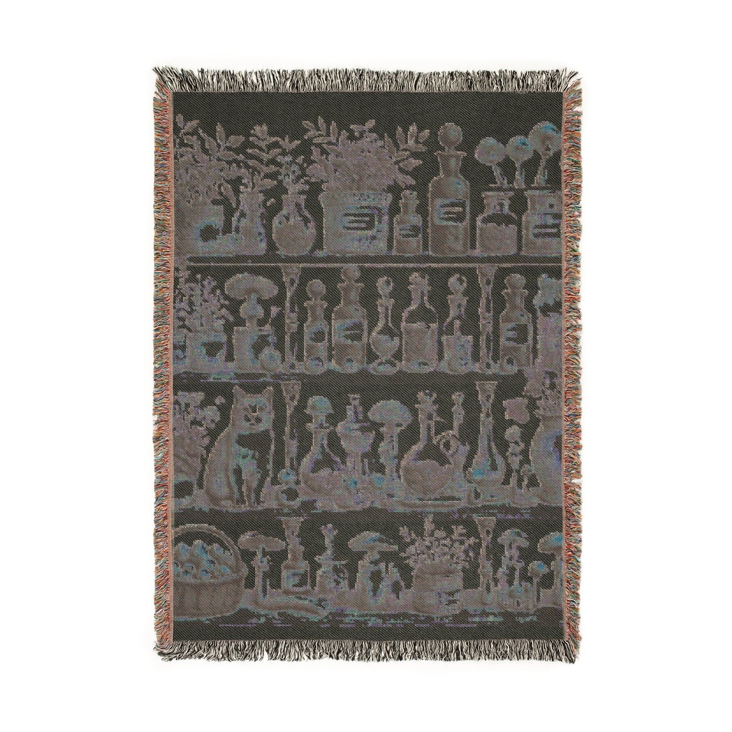 Herbal Apothecary – Woven Blanket Home Decor
