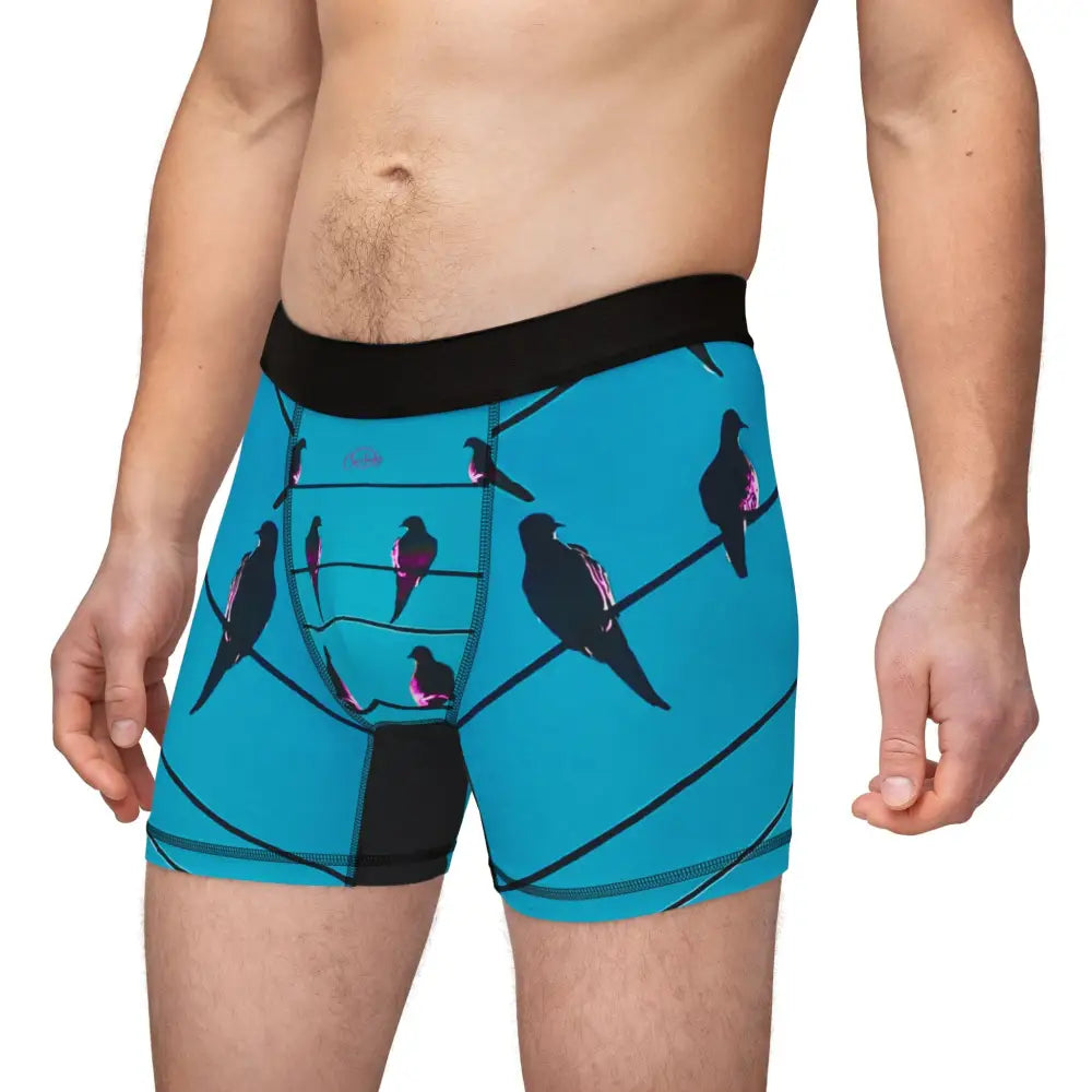 High Wire: No Birdwatching Required Men’s Boxer Briefs - All Over Prints