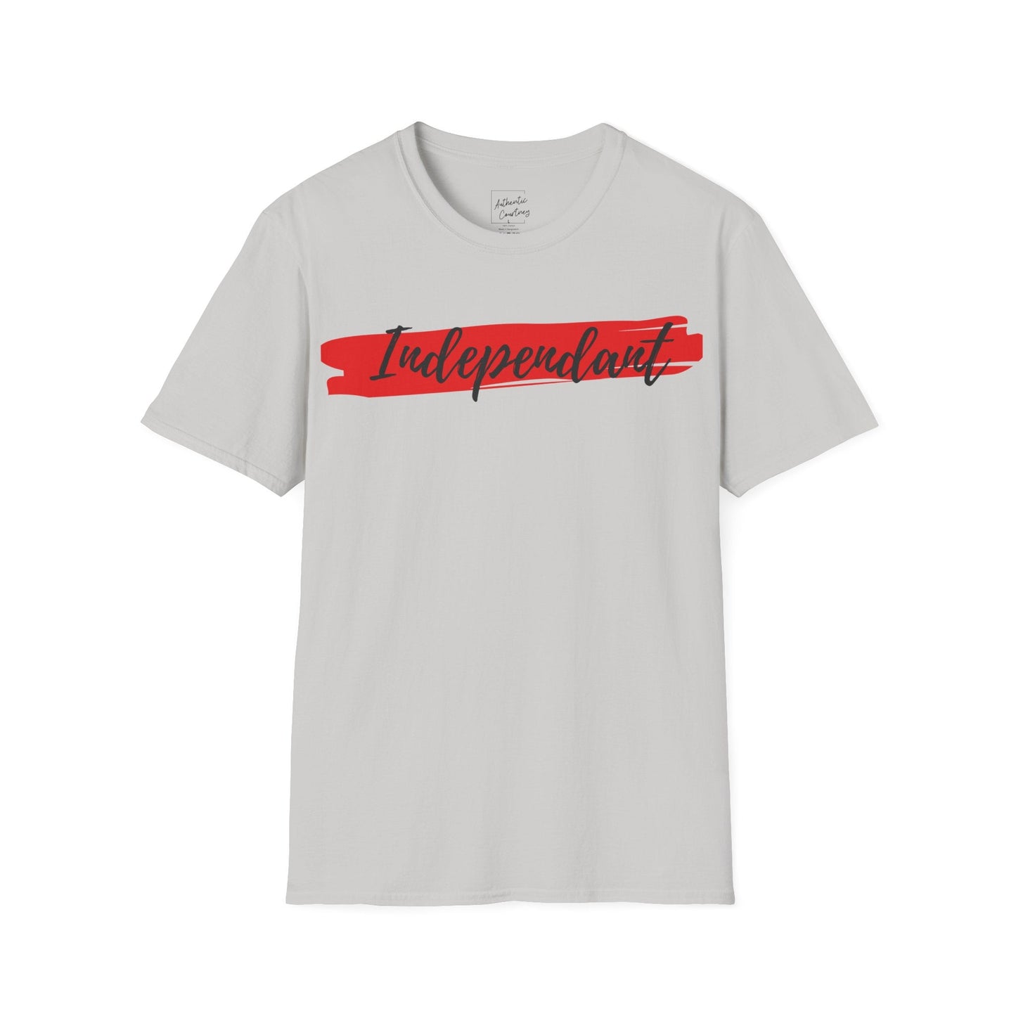 Independant Tee Shirt |Independent | Independant Independent motivational T Shirt Ice Grey / S T Shirt