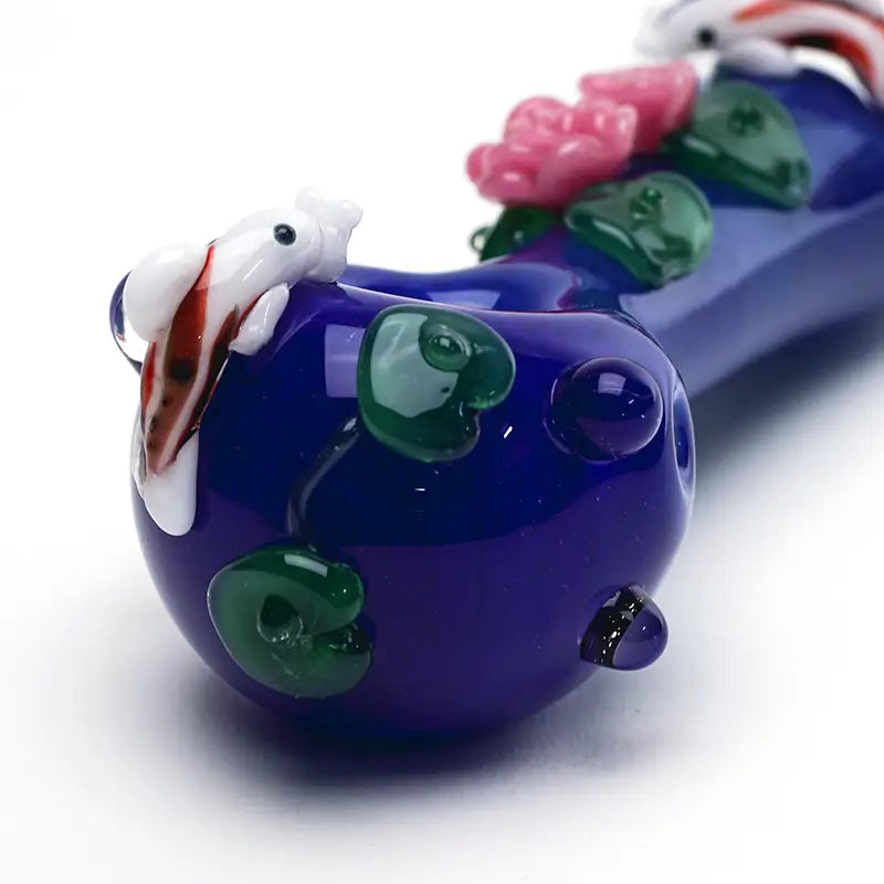 Koi Pond Mini Spoon Pipe - Dry Pipe