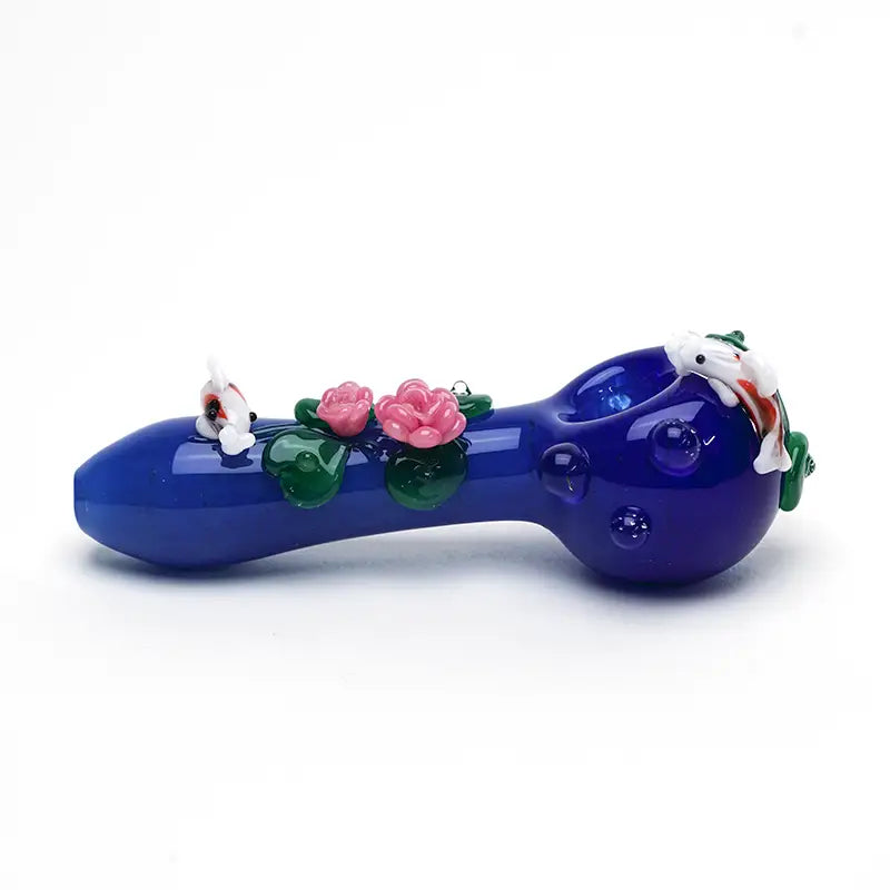 Koi Pond Mini Spoon Pipe - Dry Pipe