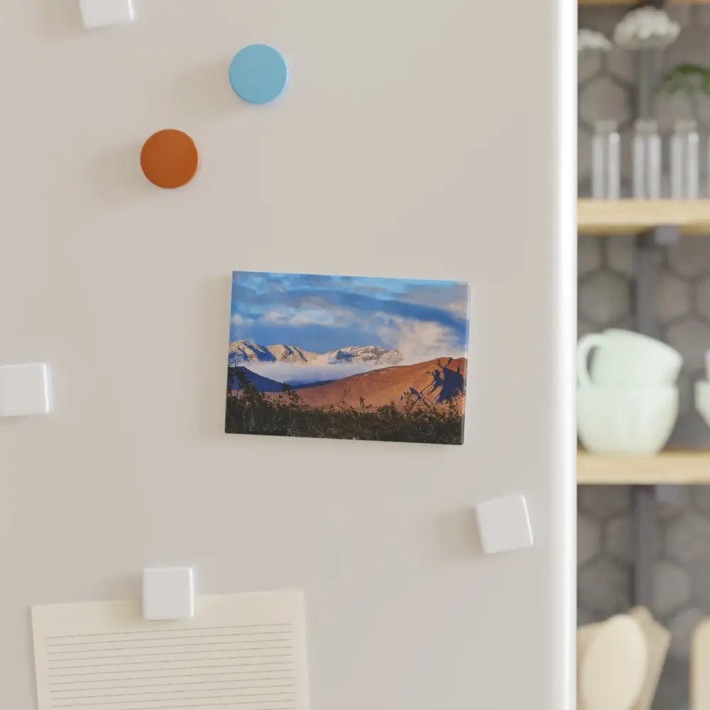 Mountain’s Whisper Original Photography Button Magnet Rectangle - 1 pc / 2’’ x 3’’ / Rectangle - Home Decor