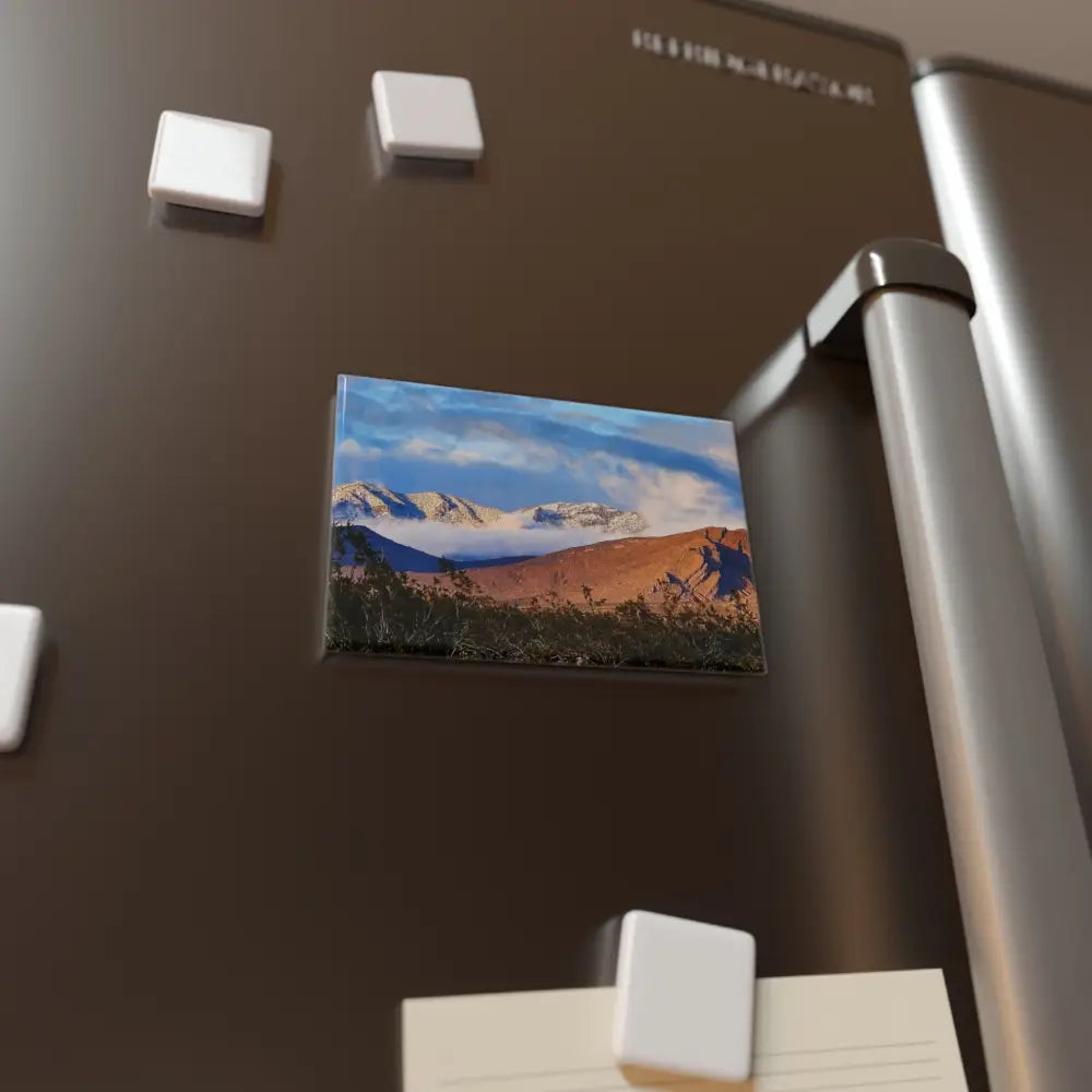 Mountain’s Whisper Original Photography Button Magnet Rectangle - 1 pc / 2’’ x 3’’ / Rectangle - Home Decor