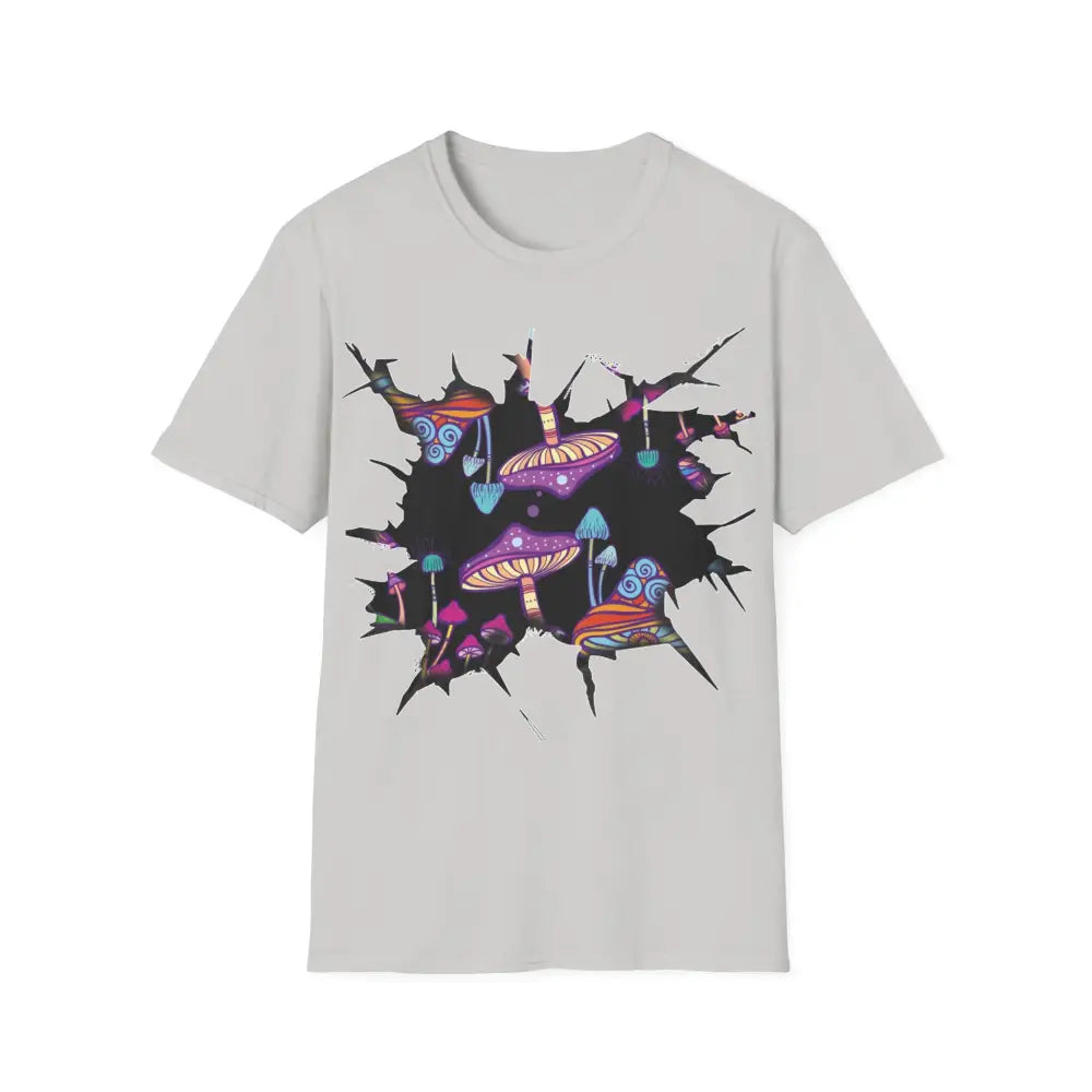 Mushroom Shirt Magic Mushroom TShirt Trippy Mycology T-shirt Alt Clothes Pop Art Mushroom Clothes Mushroom Lovers
