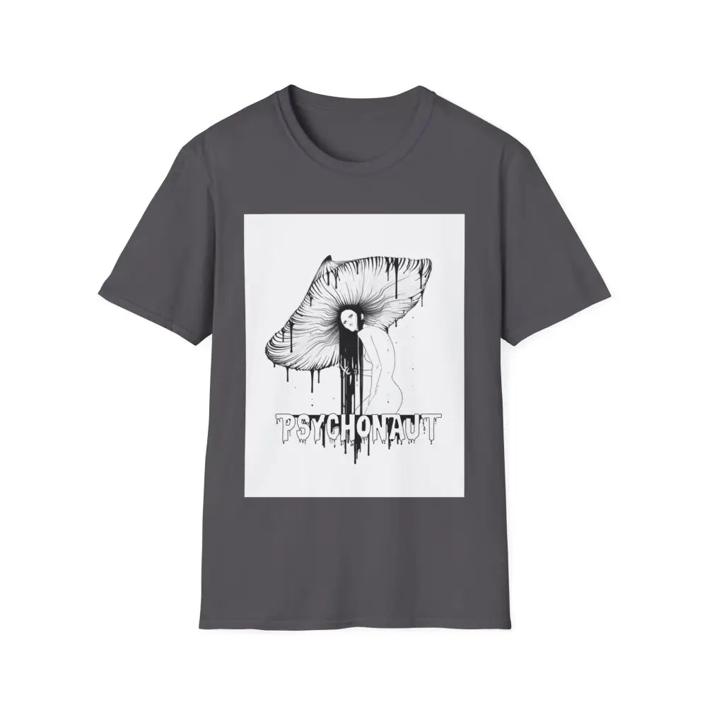 Psychonaut Mushroom Shirt Magic Mushroom TShirt Trippy Mycology T-shirt Alt Clothes Mushroom Clothes Mushroom Lovers