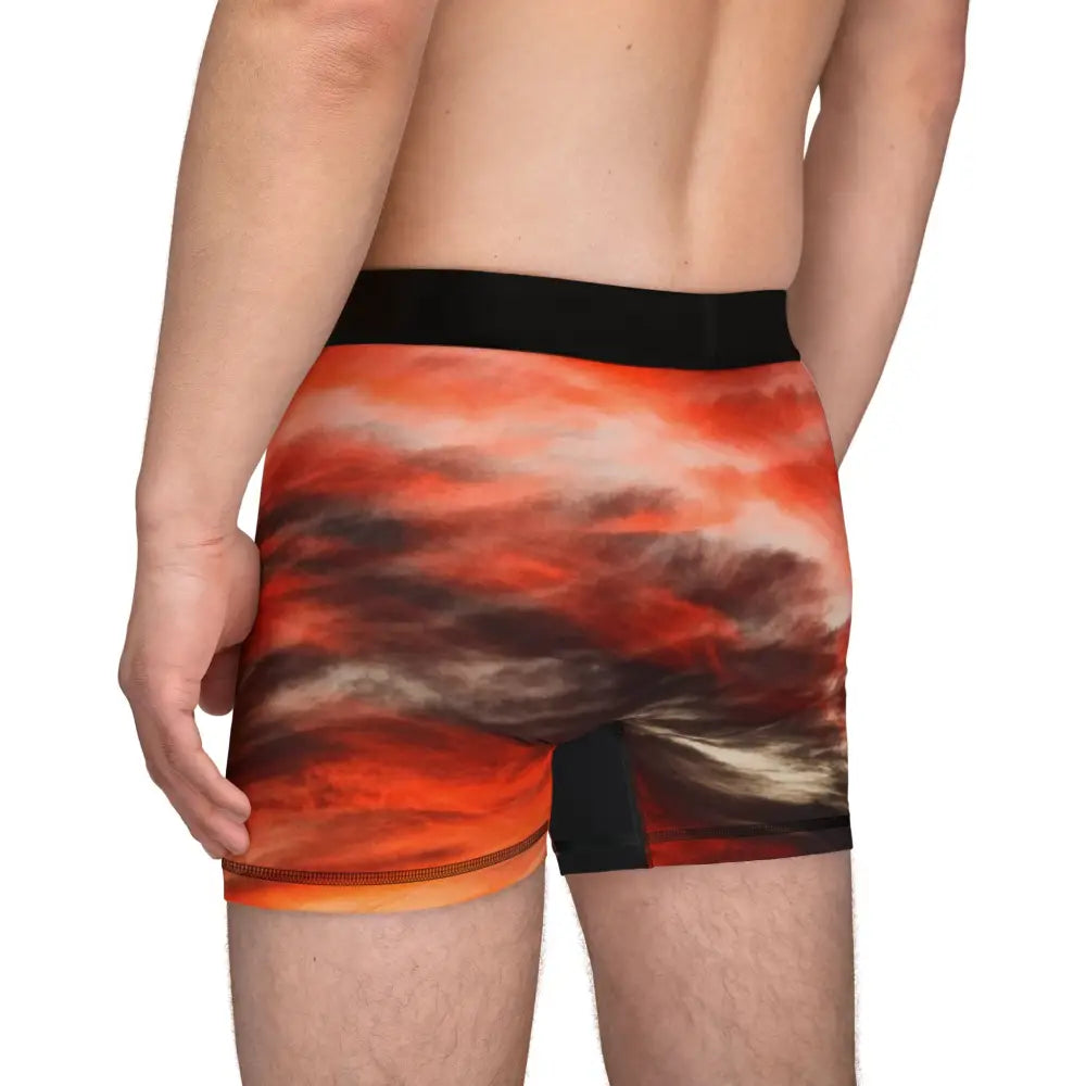 ’Rear View Sunset’ Boxer Briefs: Your Booty’s Best Friends - All Over Prints
