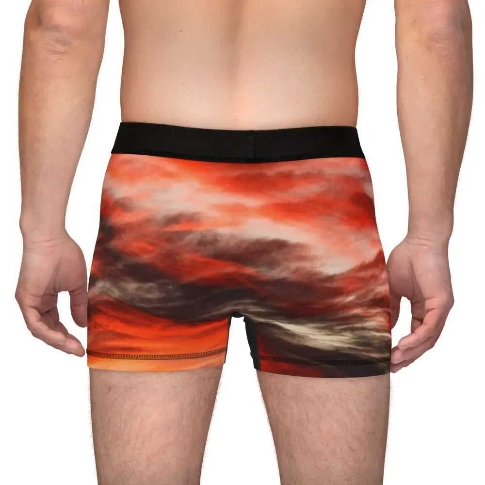 ’Rear View Sunset’ Boxer Briefs: Your Booty’s Best Friends - All Over Prints