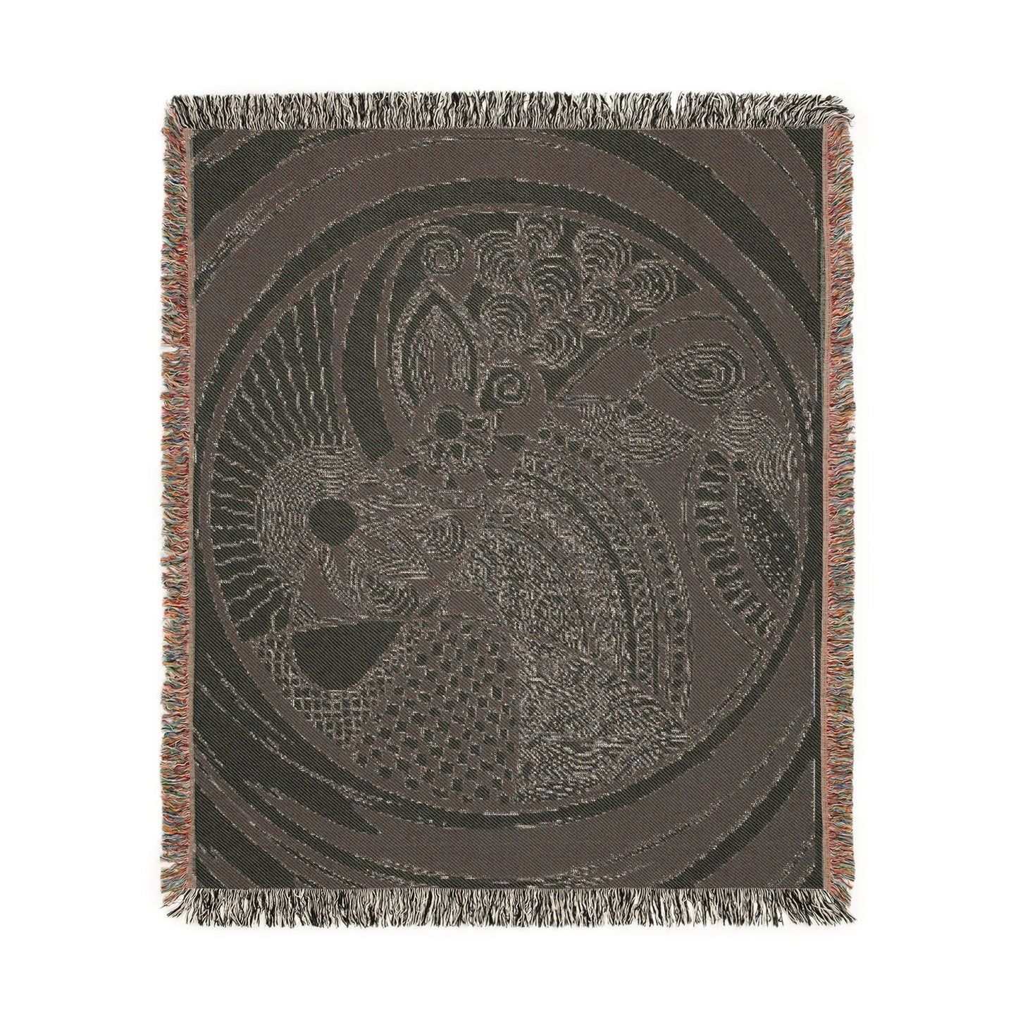Sacred Lines – Woven Blanket Home Decor
