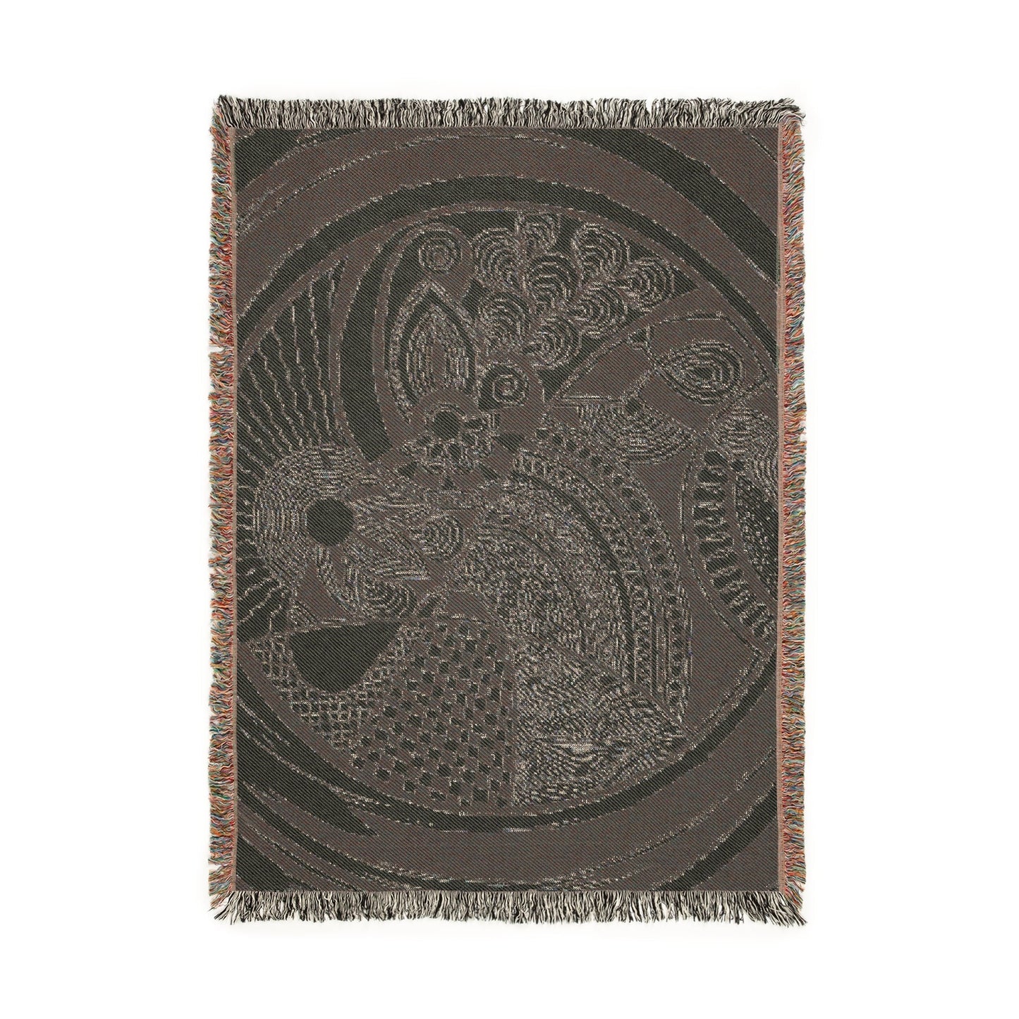 Sacred Lines – Woven Blanket Home Decor