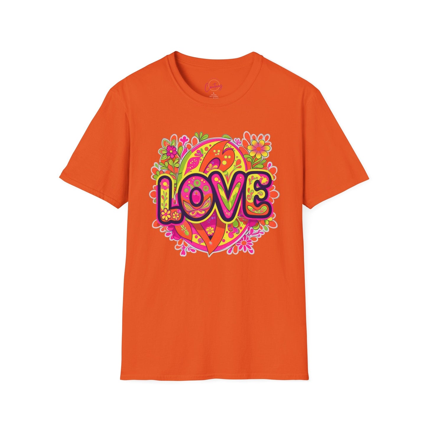 Sunset Passion Love Tee Orange / S T Shirt