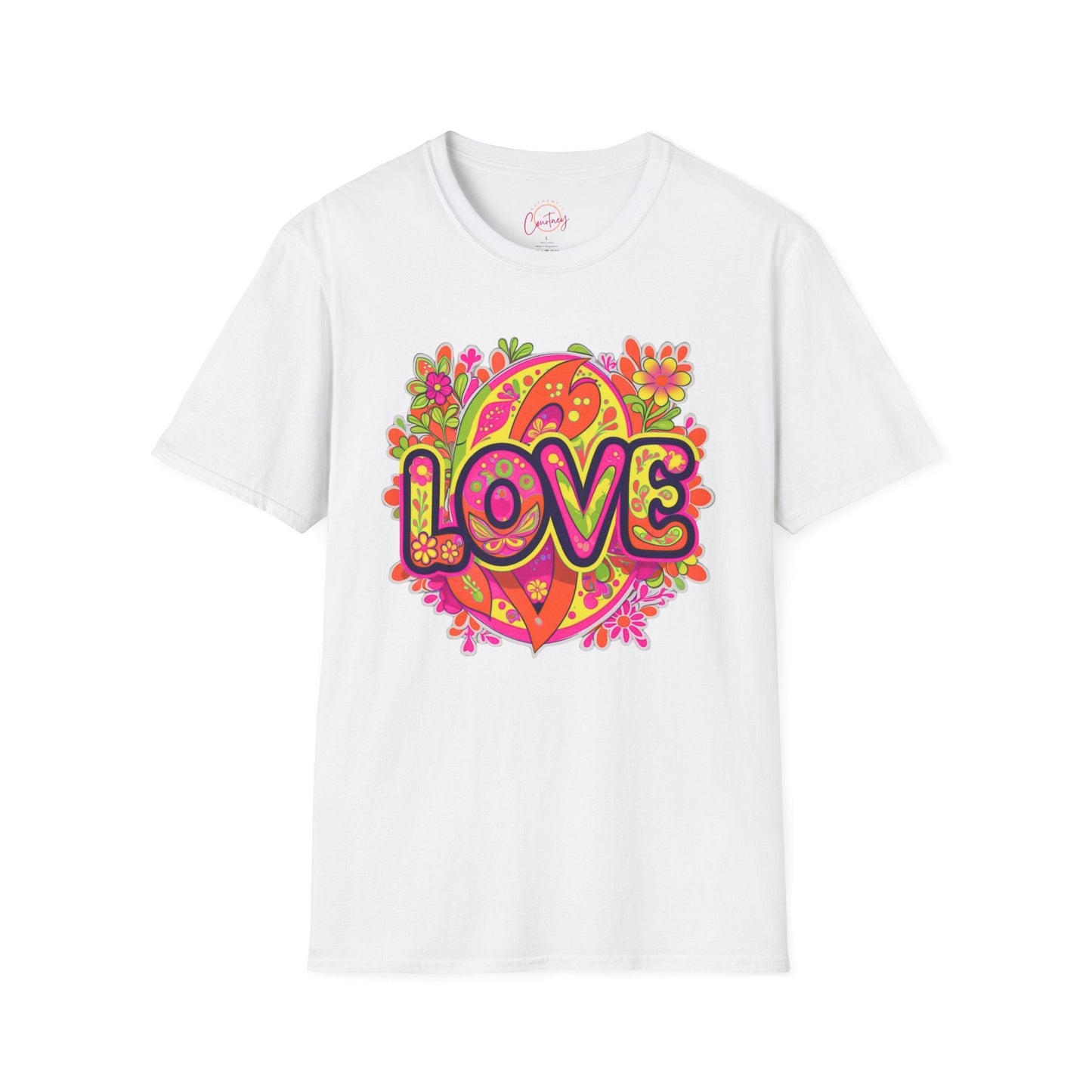 Sunset Passion Love Tee White / S T Shirt
