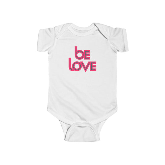Be Love Baby Onesie – Wrapped in Love from Day One - White / NB (0-3M) - Kids clothes