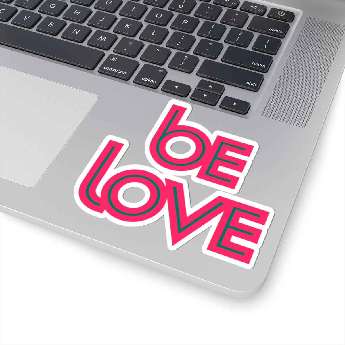Be Love Kiss-Cut Sticker – Radiate Kindness Everywhere - Paper products