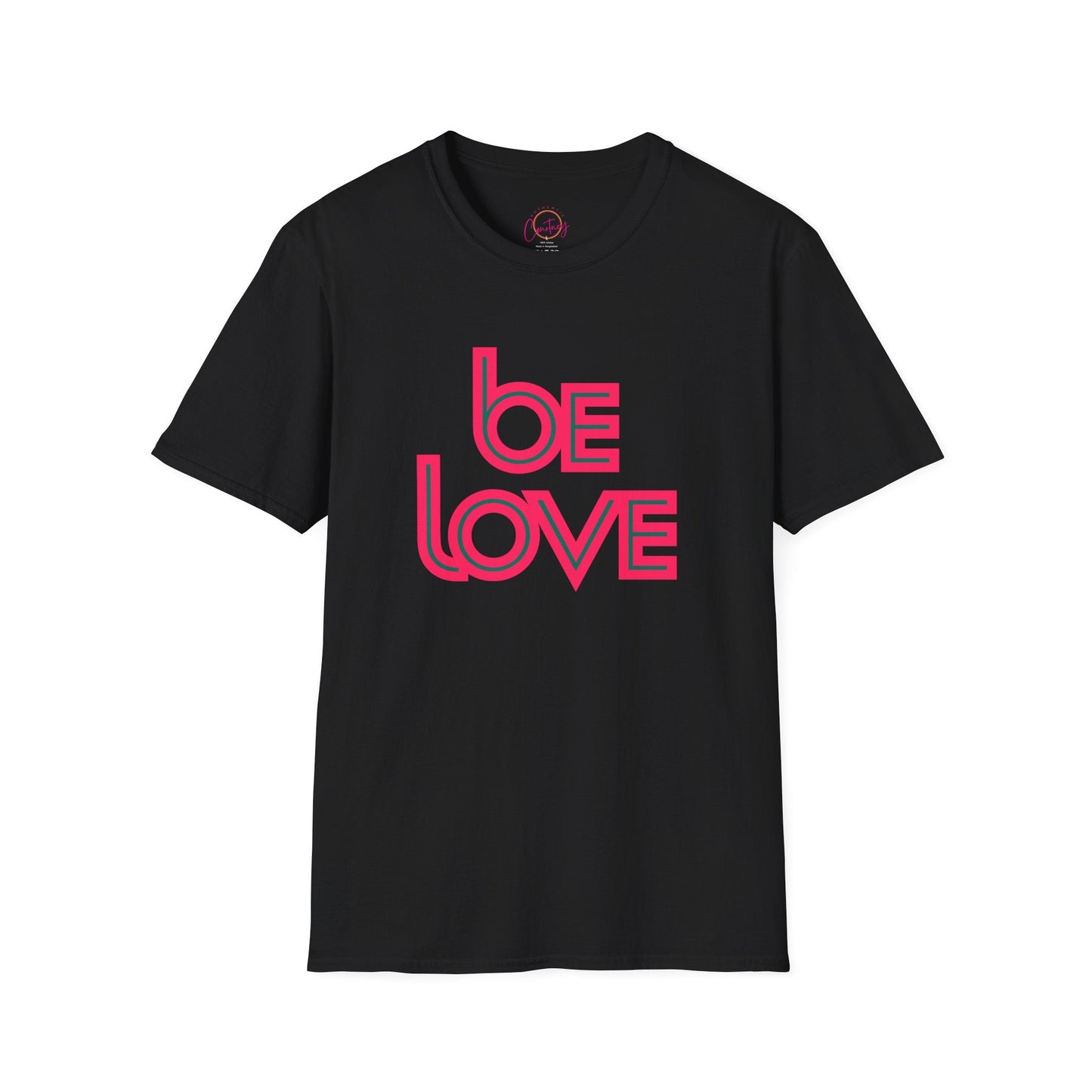Be Love Statement Tee - XS / Black - T-Shirt