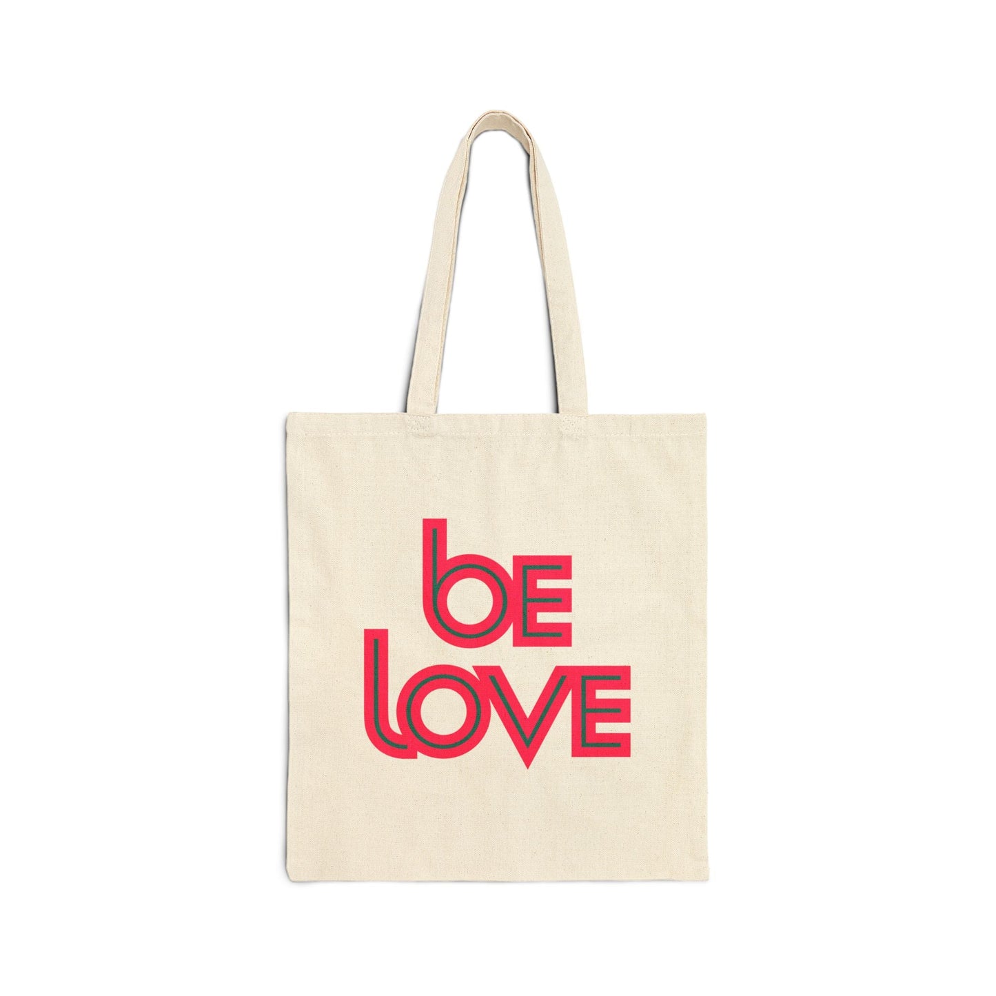 Be Love Tote Bag – Carry the Message - Natural / 15’’ x 16’’ - Bags