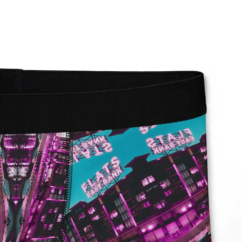 ’Cleveland East Bank Dreamscape’ Boxers - Where Urban Art Meets Comfort! - All Over Prints