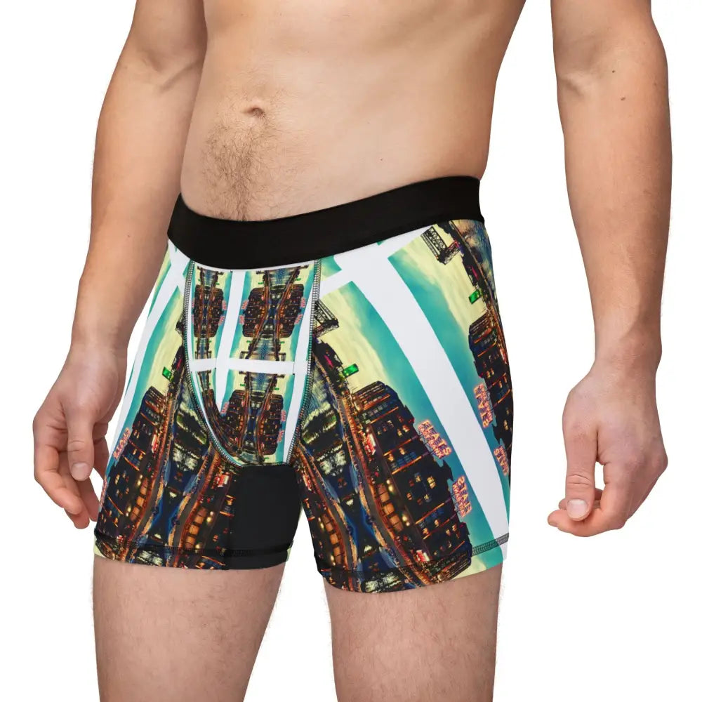 Cleveland East Bank Night Lights’ Mirror Boxers - All Over Prints