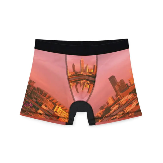 Cleveland Skyline Boxers for Hometown Heros - S / Black stitching - All Over Prints