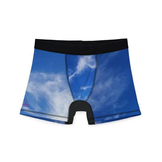 Cloud-9 Designer Boxers: ’High Flyer’ Men’s Boxers - S / Black stitching - All Over Prints