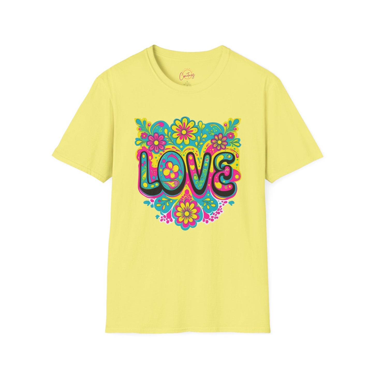 Cosmic Love Explosion Tee Cornsilk / S T Shirt