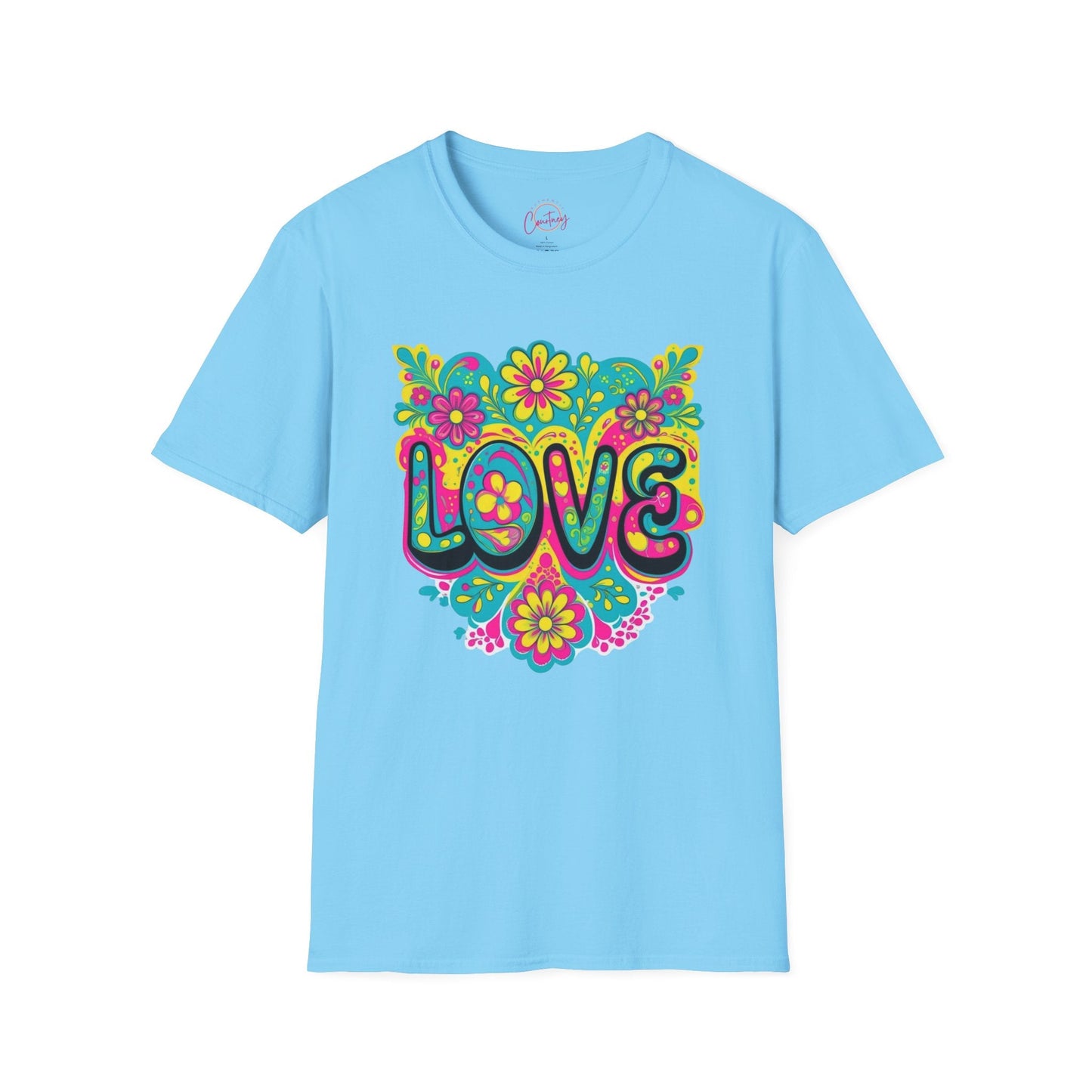 Cosmic Love Explosion Tee Sky / S T Shirt