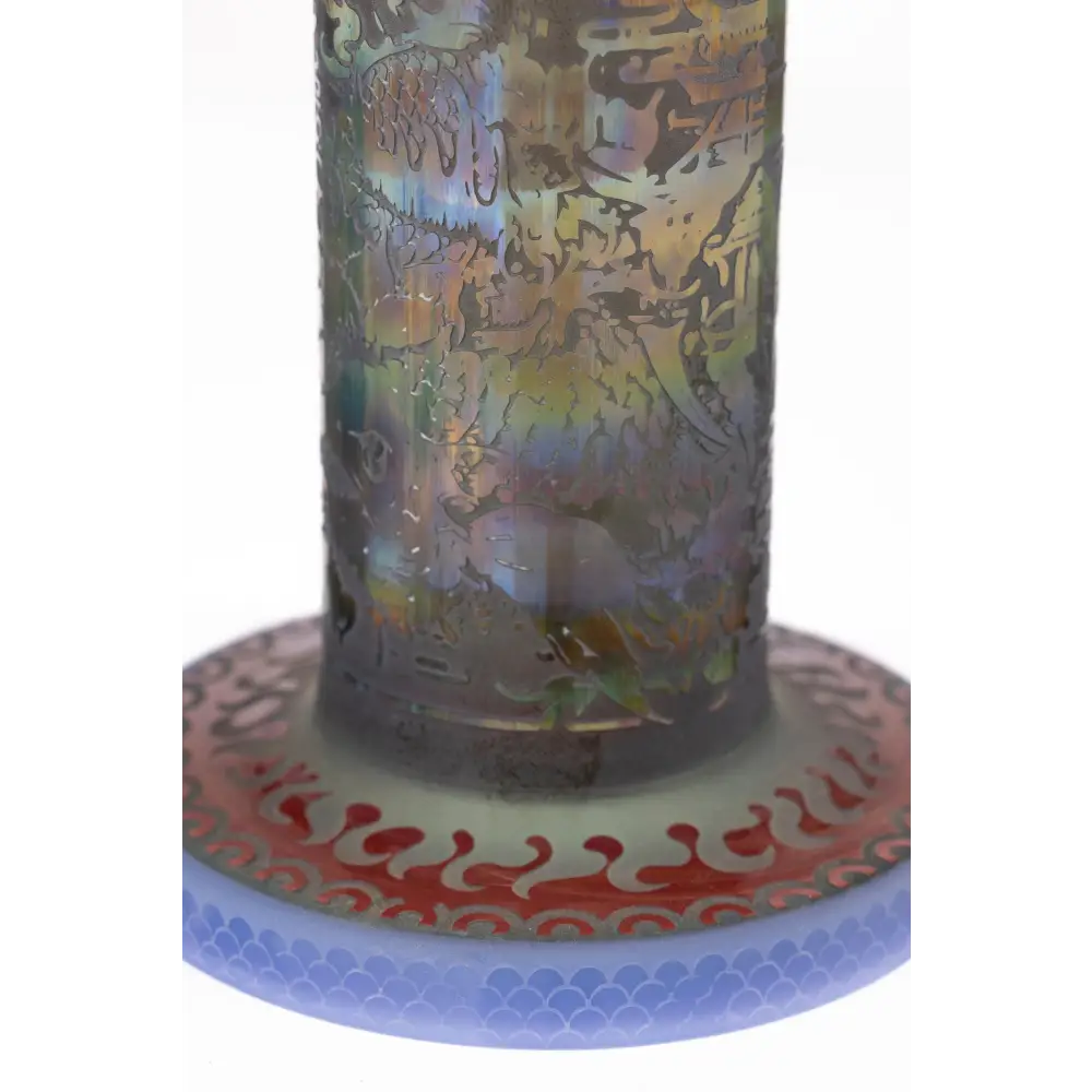 Daze Glass - Sidecar Asian Art Glass Water Pipe - Water Pipe