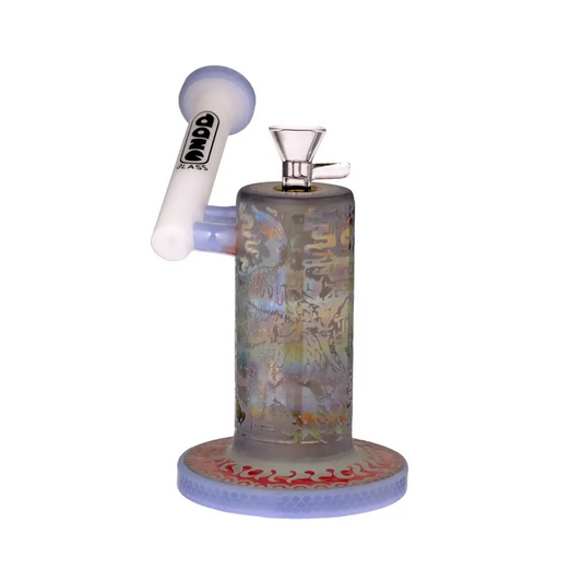 Daze Glass - Sidecar Asian Art Glass Water Pipe - Water Pipe