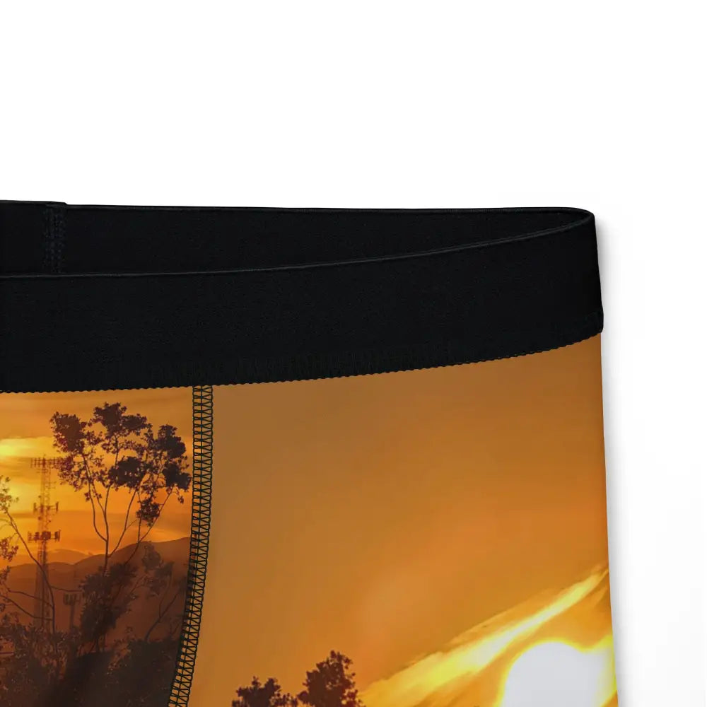 Desert Glow Men’s Designer Boxer Briefs - All Over Prints