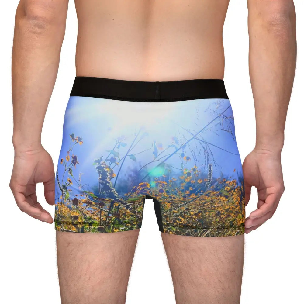 ’Desert Sun Ray’ Designer Boxer Briefs - All Over Prints