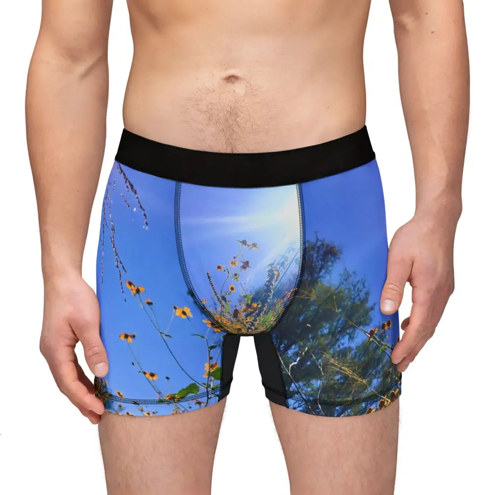 ’Desert Sun Ray’ Designer Boxer Briefs - All Over Prints