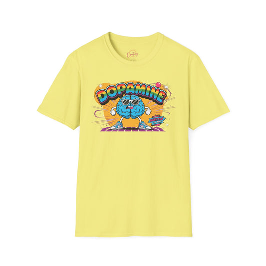 Dopamine Rush Brain Power Tee Cornsilk / S T Shirt