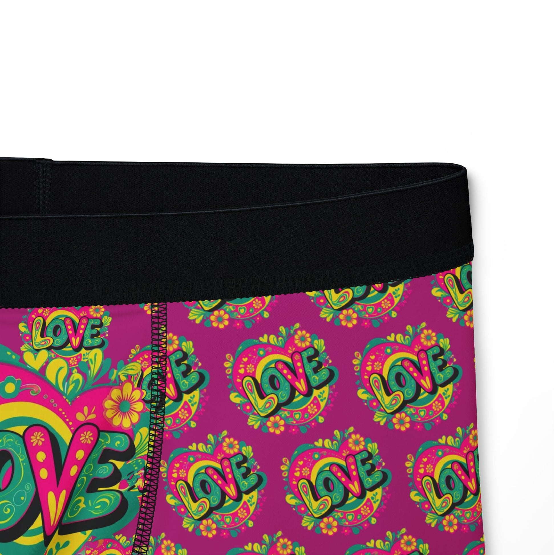 Electric Bloom Love Boxer Briefs All Over Prints