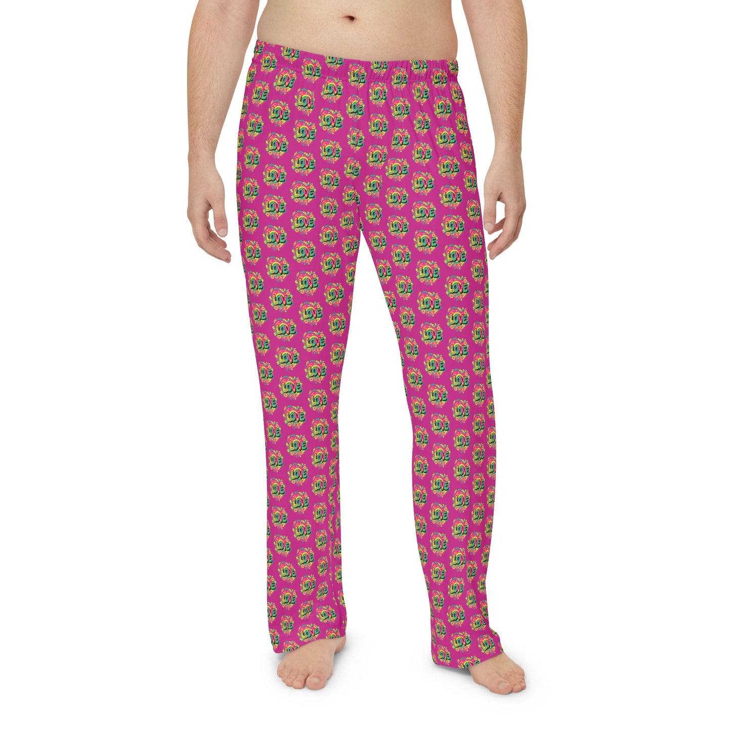 Electric Bloom Love Lounge Pants All Over Prints