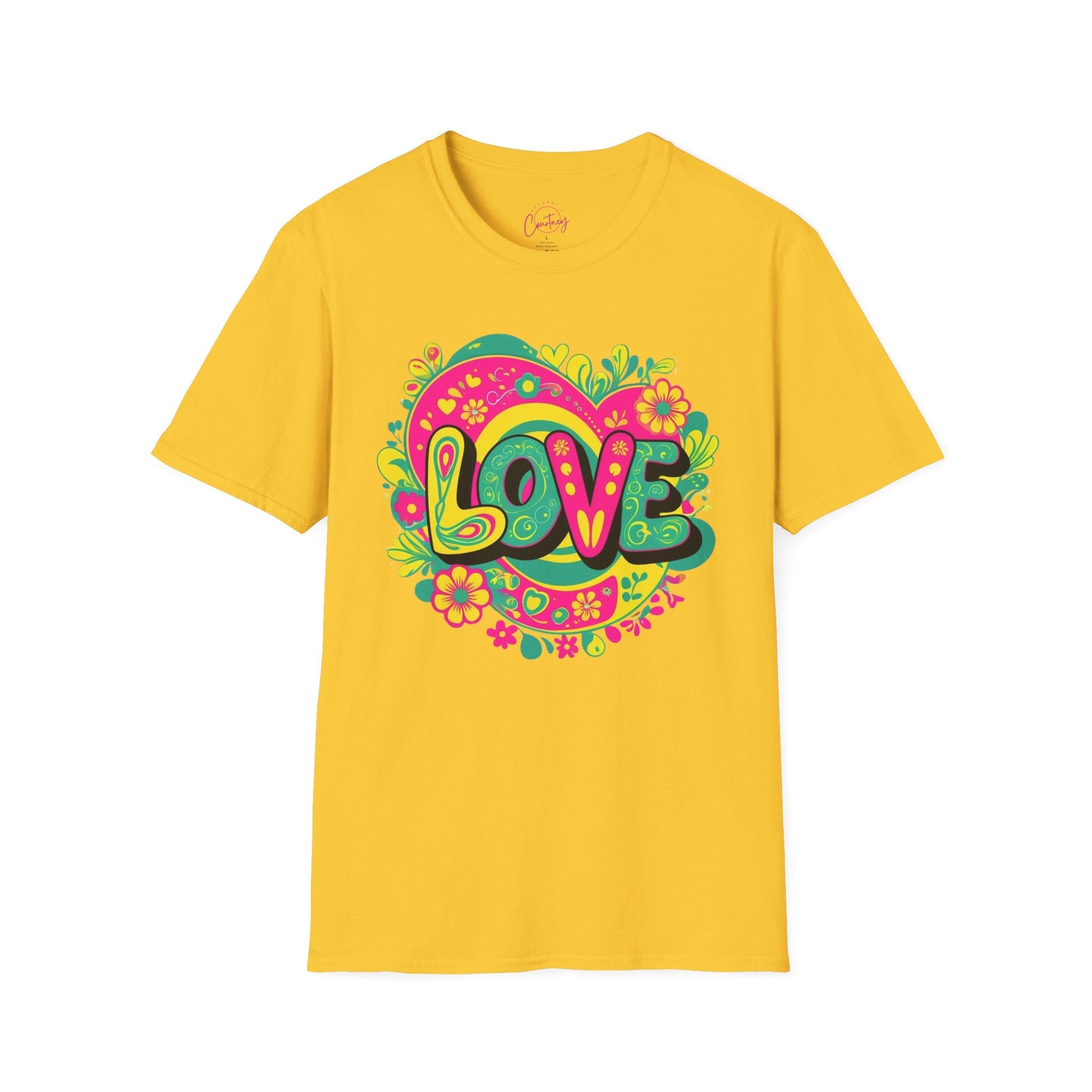 Electric Bloom Love Tee Daisy / S T Shirt