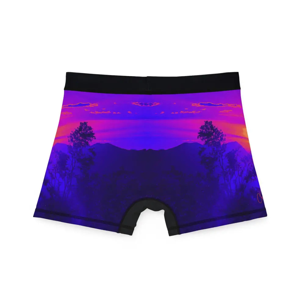 ’Electric Desert’ Technicolor Men’s Boxer Briefs - All Over Prints