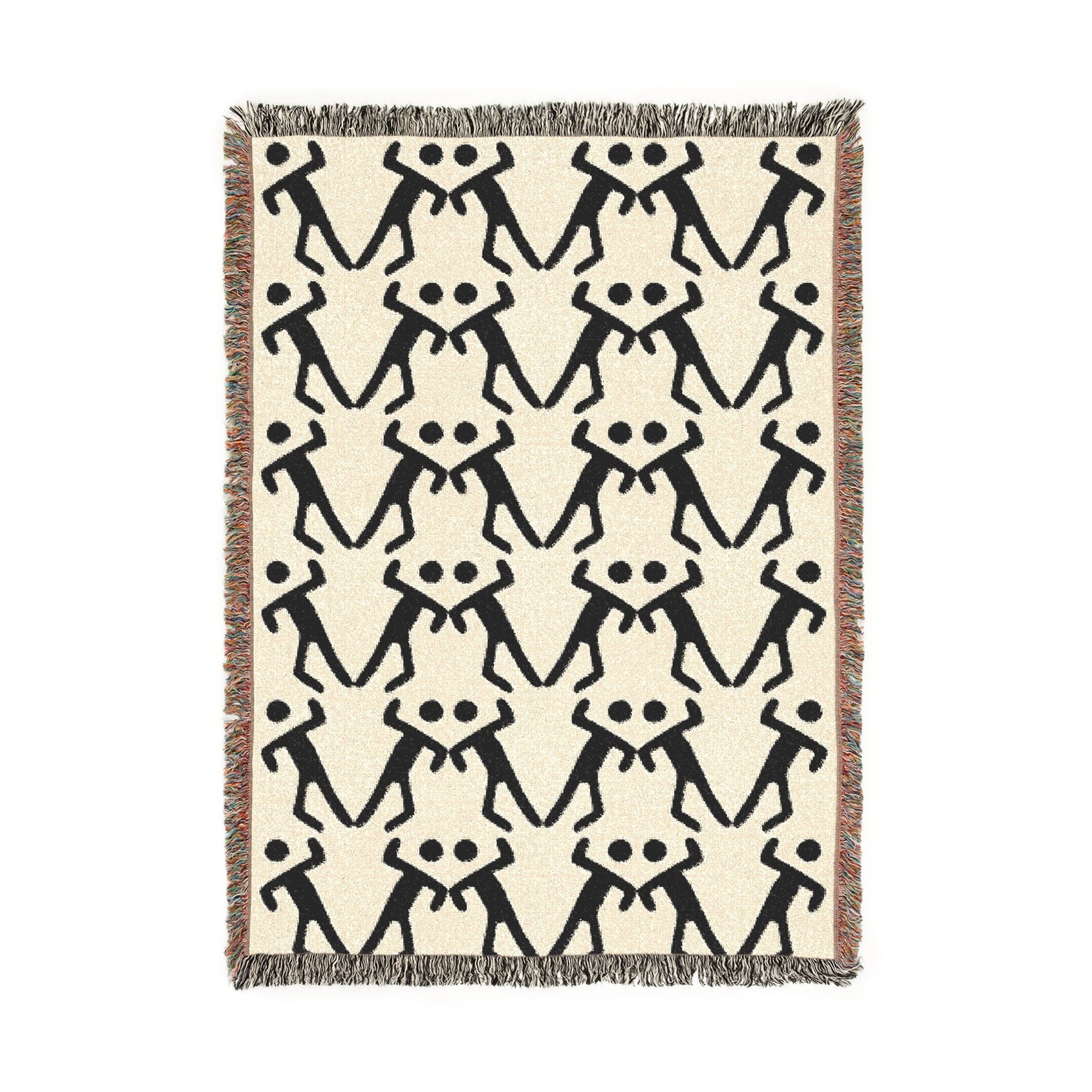 Endless Motion – Woven Blanket Artwork / 52’’ × 37’’ Home Decor