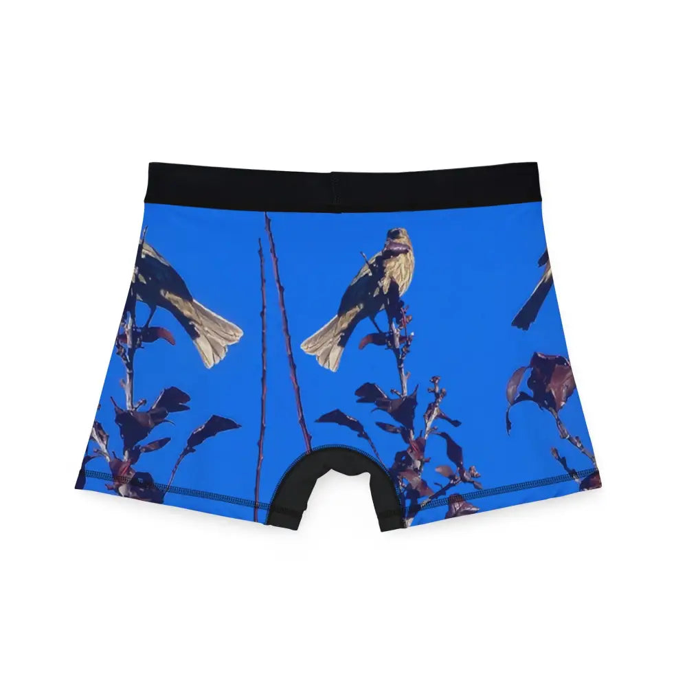 Finch-credible Boxers: ’Morning Perch’ Men’s Designer Underwear - All Over Prints