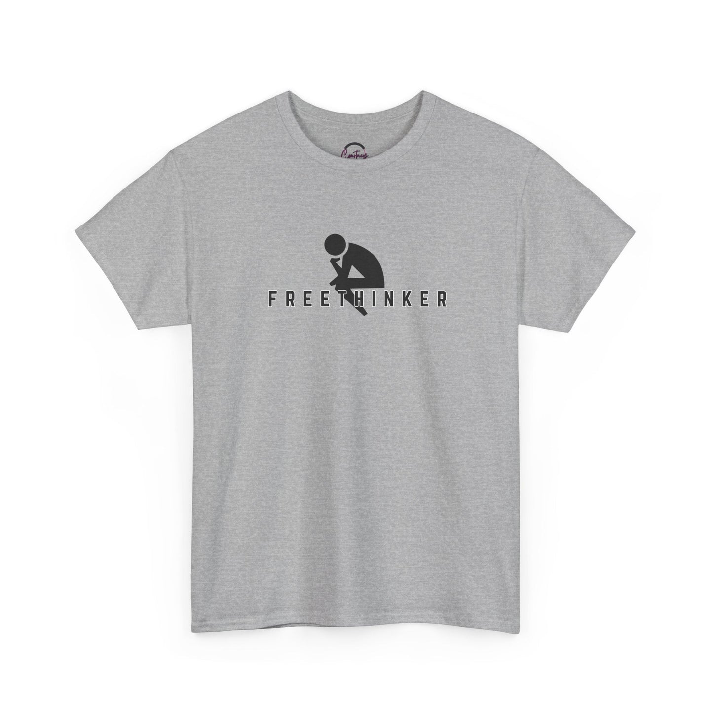 Freethinker TShirt (version 3) | Bold and Empowering Shirt Sport Grey / S T Shirt